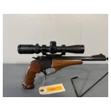THOMPSON/CENTER 22HORNET CONTENDER PISTOL W/ SCOPE