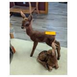 2 - DEER FIGURINES