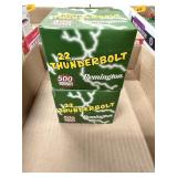 1,000RDS OF .22LR - REMINGTON THUNDERBOLT