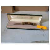 BUCK 112 DUCKS UNLIMITED 50 YEAR KNIFE