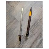 PATTERN 1907 BAYONET WITH SHEATH, 17IN