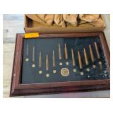 WEATHERBY AMMUNITION FRAMED DISPLAY
