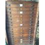 old oak map cabinet 15 draws