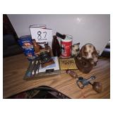 Bar Lot and 2 Animal Planters