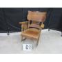 A. Nielen & Co. oak rocker