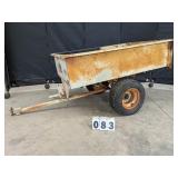 International Harvester Tow Behind Lawn Cart