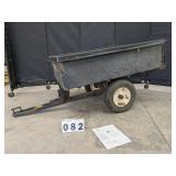 AgriFace 10 Cubic Foot Dump Lawn Cart