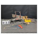 Craftsman Metal Miter Box, Saw & Other Box, Saws