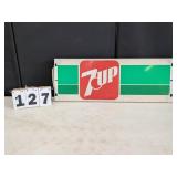 Metal 7 Up 10"x27" Panel