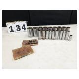 Snap-On 1/2" Drive Sockets & Rethreader Dies