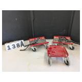 3 Extreme Max Snowmobile Dollies