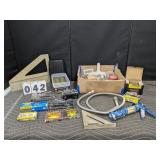 Assorted Hardware, Gas Line, Tools