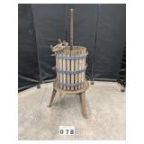 Vintage Apple/Wine Press