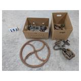 Misc. Pulleys, Gears, Architectural Pieces