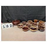 Assorted Hull & Other Stoneware Serving Pieces