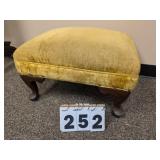 Upholstered Cushioned Foot Stool