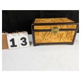 Chinese Carved Wooden Box