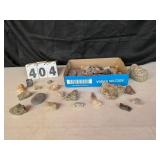 Assorted Decorative Rocks & Arrowhead