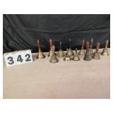 12 Assorted Hand Bells