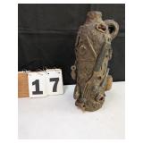 Rare Folk Art Bottle