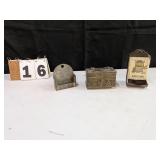 Metal Envelope/Matchbook Holders