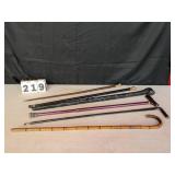 6 Assorted Canes