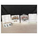 2 Hawthorne Village Light Up Holiday Houses