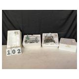 2 Hawthorne Village Light Up Holiday Houses