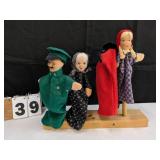 Four Hand Puppets on Stand