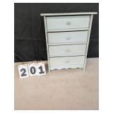 Miniature Painted Chest of Drawers