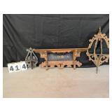 3 Wall Mount & Hanging Shelves