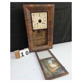 Waterbury Clock Co. Brass Shelf Clock