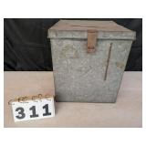 Town of Penfield Galvanized Ballot Box
