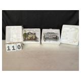 2 Hawthorne Village Light Up Holiday Houses