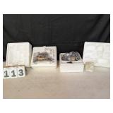 2 Hawthorne Village Light Up Holiday Houses