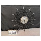 Welby Metal Battery Powered Clock