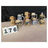 Group of Assorted Steins & Mugs
