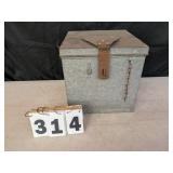 Town of Penfield Galvanized Ballot Box