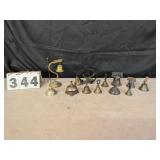 Assorted Hand Bells, Desk Top Bells, etc.