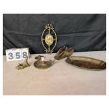 Group of Assorted Brass & Copper Items