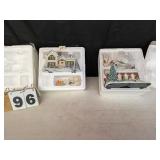 2 Hawthorne Village Light Up Holiday Houses