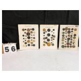 3 Early Celluloid Button Displays