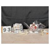 2 Hawthorne Village Light Up Holiday Houses