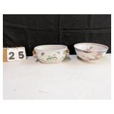 2 Japanese Porcelainware Hand Decorated Pieces