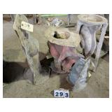 Flamingo Pedestal, Goose Fiberglass Forms, etc.