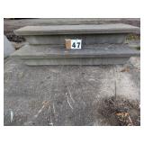 Set of Concrete Precast Steps