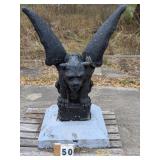 Large Concrete Gargoyle Statue