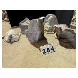 5 Fiberglass Lawn Ornament Forms