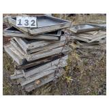 20-24"x24" Homemade Sidewalk Slab Forms