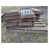 18-12"x30"x2 1/2" Thick Concrete Splash Block Form